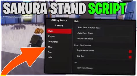 Sakura Stand Script